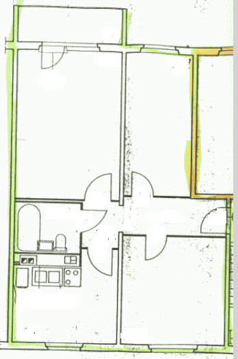 Mitten im Ort wohnen! - Etagenwohnung Wittichenau | Angebot:25429024