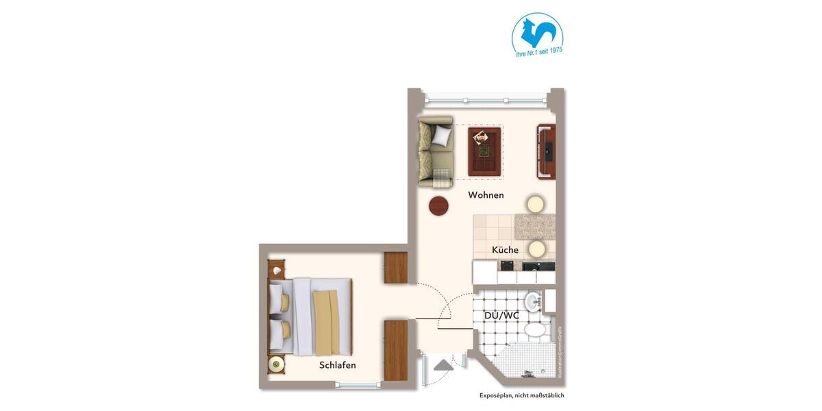 Betreutes Wohnen! Attraktive 2 Zimmer Wohnung in der Esslinger- Innenstadt! 2 zimmer