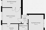 Etagenwohnung Wolfsburg - 3 Zimmer, 47 m&sup2;, 474&euro; | Angebot:25225105