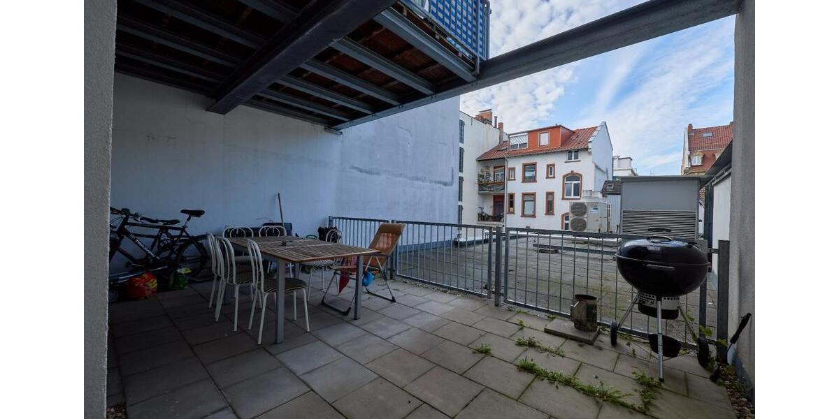 Helle 3-Zimmer-Wohnung mit großer Terrasse im Herzen von Mannheim 3 zimmer
