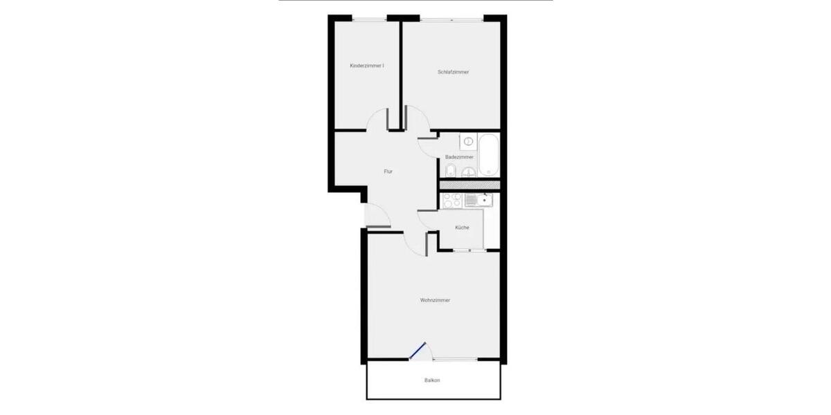 Erdgeschoßwohnung Prenzlau - 3 Zimmer, 60 m&sup2;, 634&euro; | Angebot:26269382
