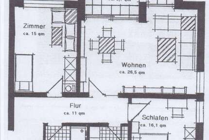 Wohnung Lüneburg Goseburg-Zeltberg - 3 Zimmer, 83 m&sup2;, 1.020&euro; | Angebot:25970411