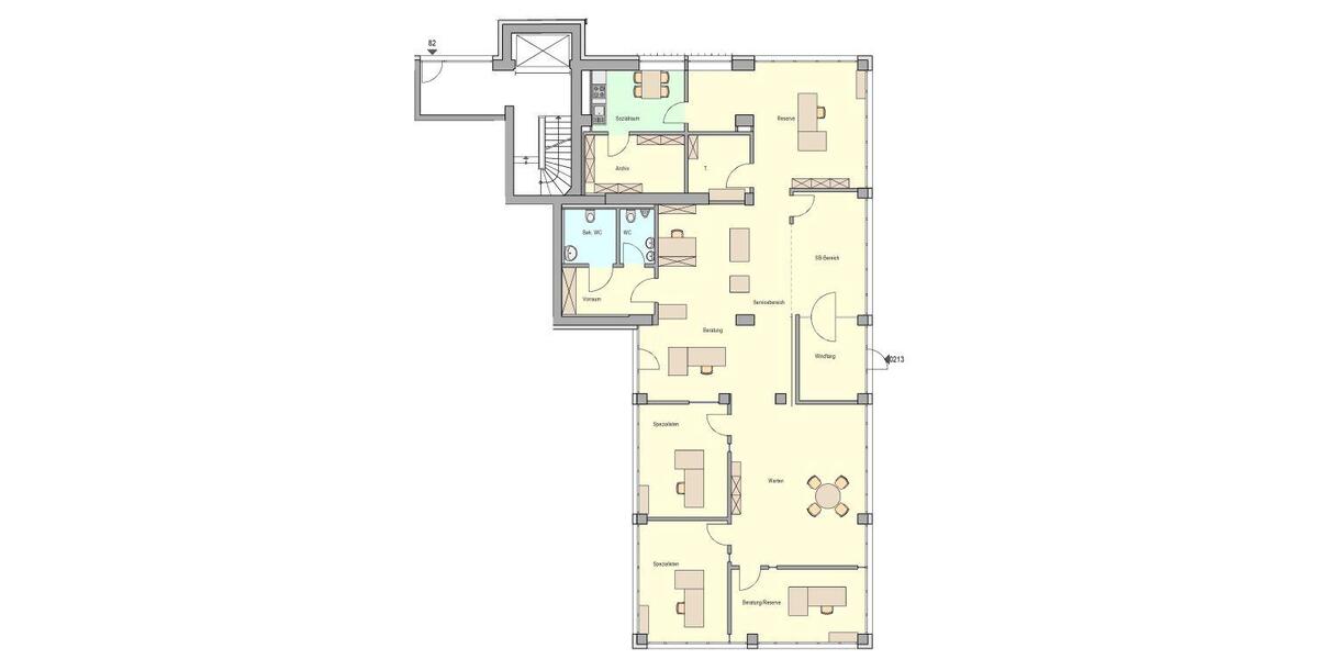 VL3922VB Attraktive, barrierefreie, helle und klimatisierte Gewerbefläche mit großem Schaufenster Regensburg - Ost zimmer