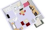 Etagenwohnung Kiel Ellerbek - 1 Zimmer, 41 m&sup2;, 422&euro; | Angebot:26053471
