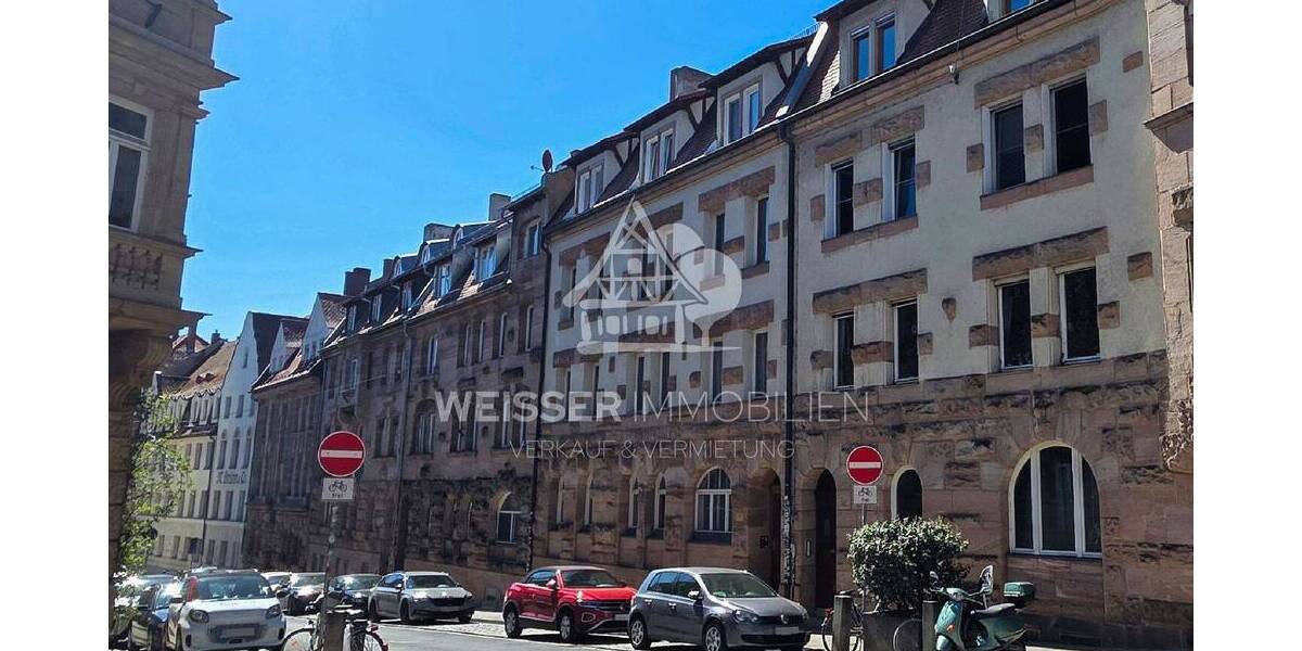 Etagenwohnung Fürth Innenstadt - 2 Zimmer, 60 m&sup2;, 670&euro; | Angebot:26118088