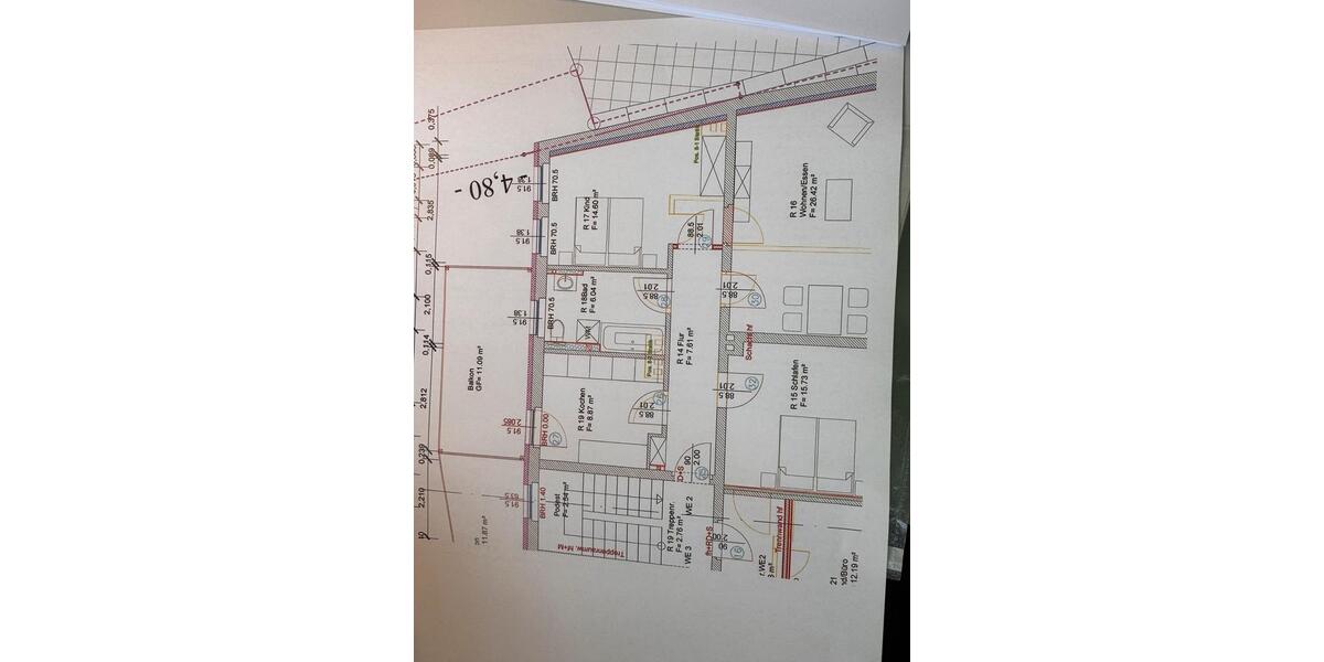 Etagenwohnung Salzwedel - 3 Zimmer, 80 m&sup2;, 850&euro; | Angebot:26348369