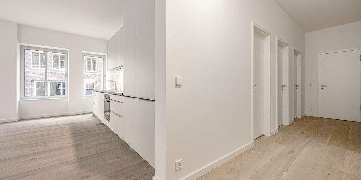 Etagenwohnung Hamburg Neustadt - 3 Zimmer, 90 m&sup2;, 2.571&euro; | Angebot:25139425