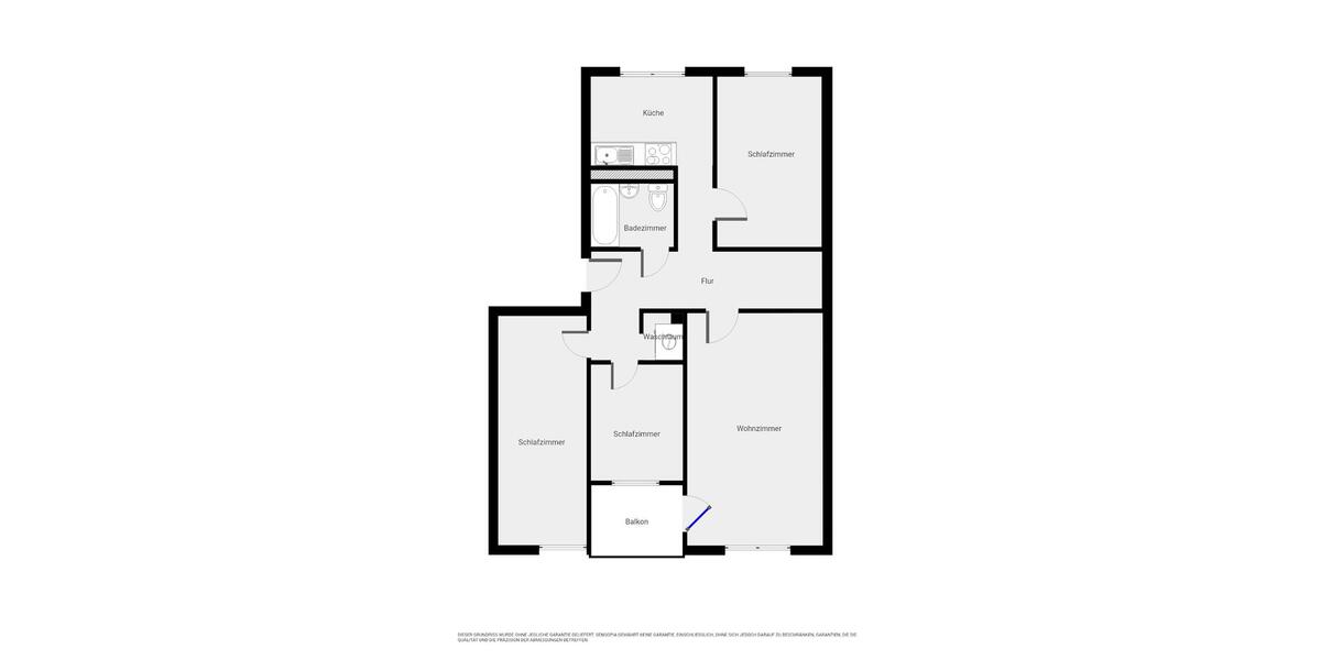 Etagenwohnung Burg - 4 Zimmer, 77 m&sup2;, 463&euro; | Angebot:26663793