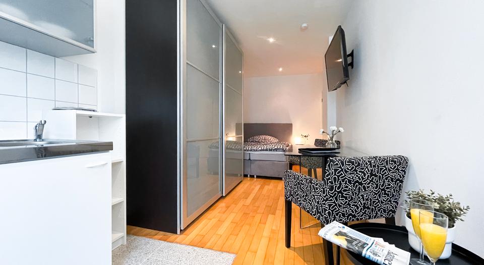 Wohnen auf Zeit Aachen Aachen-Mitte - 1 Zimmer, 17 m&sup2;, 550&euro; | Angebot:11935777