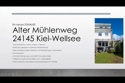Luxus Reihenendhaus in Kiel-Wellsee 162qm 7 Zimmer 2 Bäder
