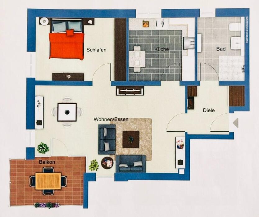 Barrierefreie 68 qm Wohnung im Neubau in Olsberg zu vermieten
