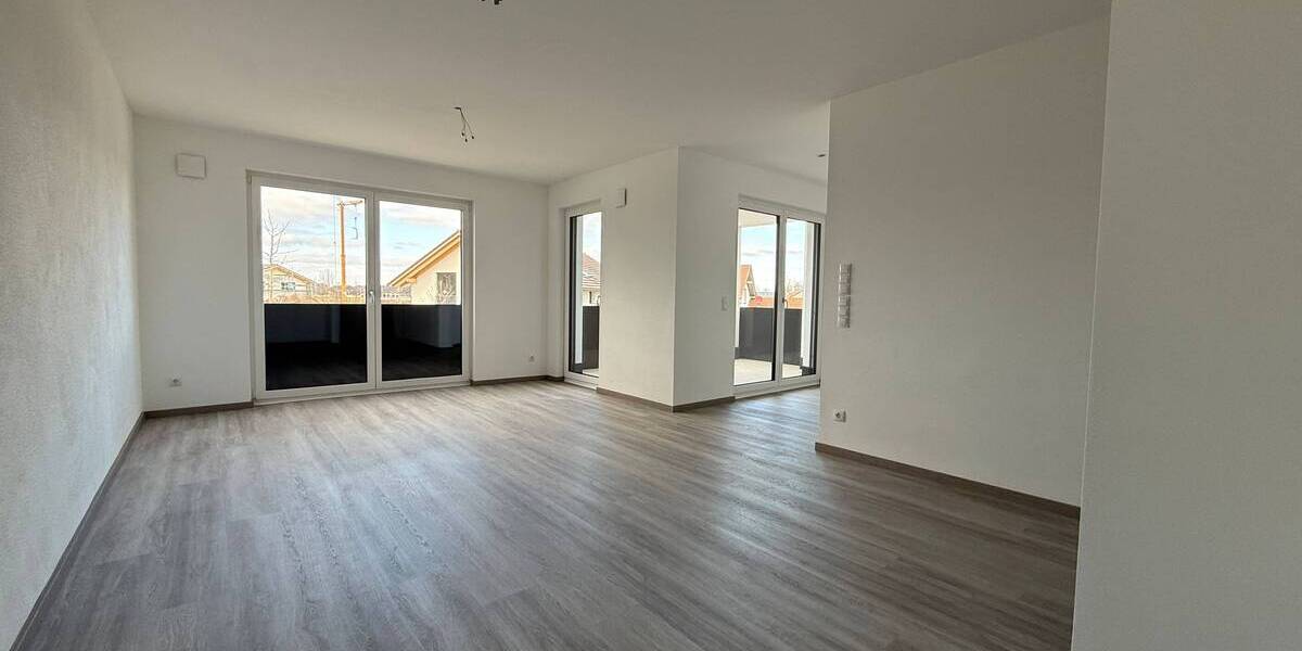 Etagenwohnung Tüßling - 3 Zimmer, 98 m&sup2;, 1.260&euro; | Angebot:26042924