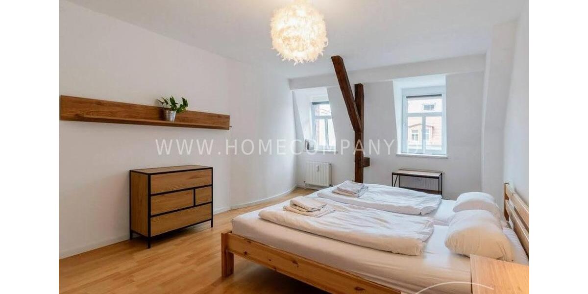 Dachgeschoßwohnung Dresden Neustadt - 2 Zimmer, 60 m&sup2;, 1.400&euro; | Angebot:25988404