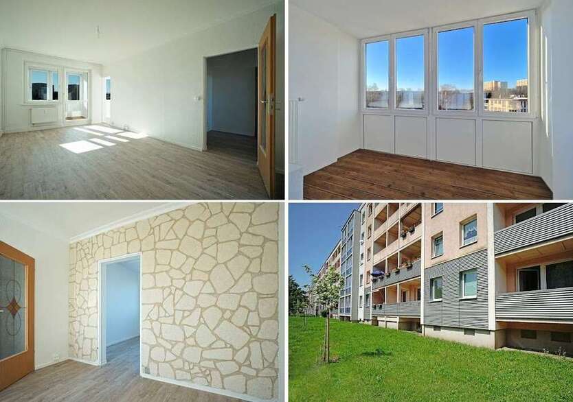 Wohnung zum Mieten in Freiberg 317,50 € 57 m²