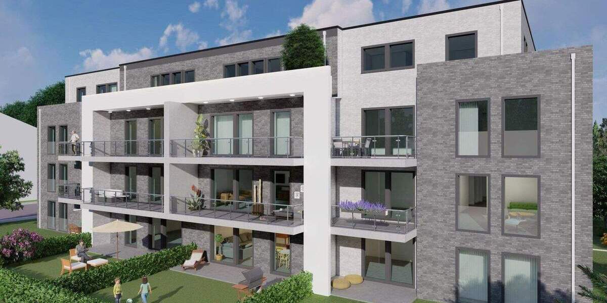 Etagenwohnung Mönchengladbach Broich - 3 Zimmer, 106 m&sup2;, 1.500&euro; | Angebot:25145904