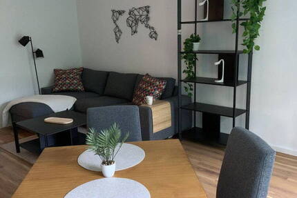 MÖBLIERT & EINGERICHTET: Frisch renovierte 3-Zimmer-Whg All-Inkl. (U-Bahn, Südpark, Isar)