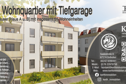 Wohnung Lampertheim - 2 Zimmer, 64 m&sup2;, 862&euro; | Angebot:27345701