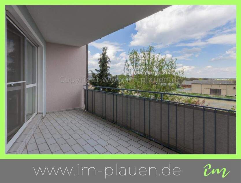 3 Zimmerwohnung zur Miete im Stadtteil Neundorf von Plauen - moderne EBK - Pkw Stellplatz 3 zimmer