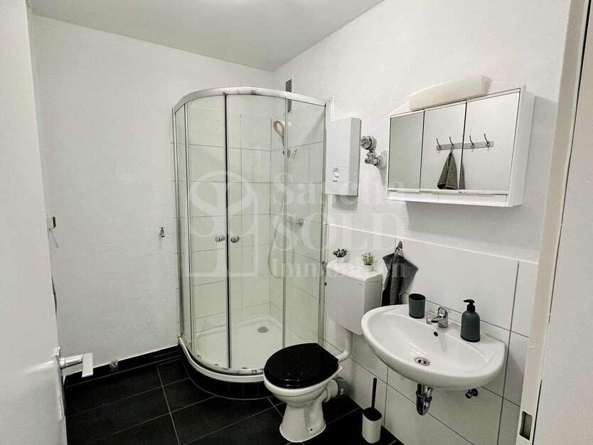 Möbliertes Apartment mit Loggia, Küche & modernem Bad - ideal für Rentner, Nähe Saarbrücken-Güdingen 1 zimmer