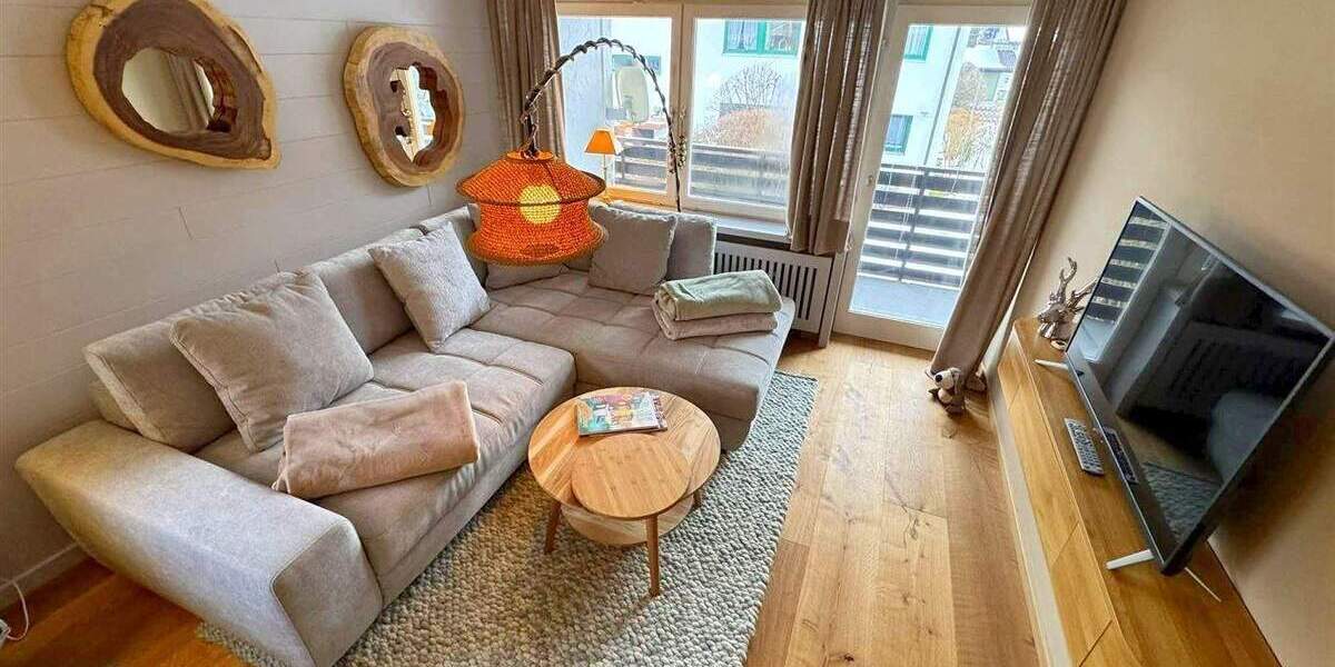 Etagenwohnung Garmisch-Partenkirchen Garmisch - 2 Zimmer, 48 m&sup2;, 995&euro; | Angebot:24581619