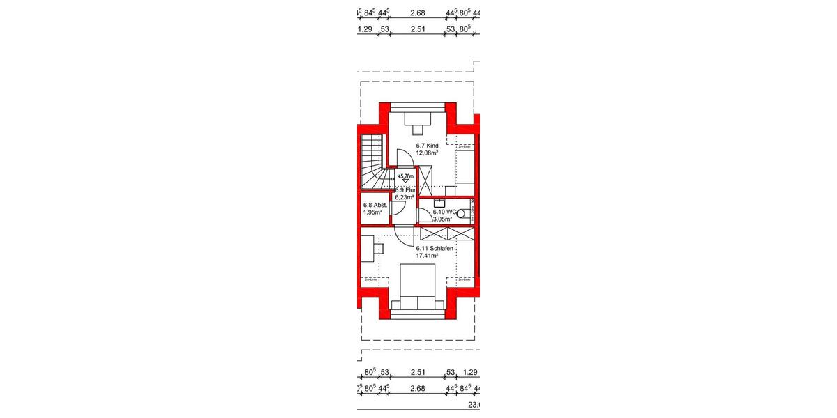Etagenwohnung Bad Zwischenahn - 3 Zimmer, 100 m&sup2;, 1.300&euro; | Angebot:26001572