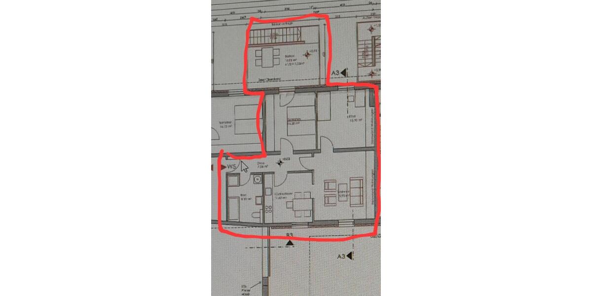 Etagenwohnung Heldenstein - 3 Zimmer, 85 m&sup2;, 800&euro; | Angebot:26568779