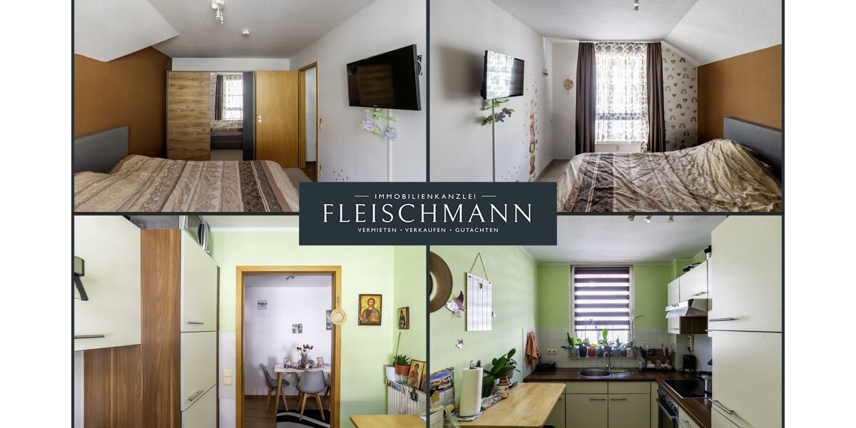 Komm rein, die Küche ist schon da, Stadtmitte und ruhig - Etagenwohnung Suhl | Angebot:24158833