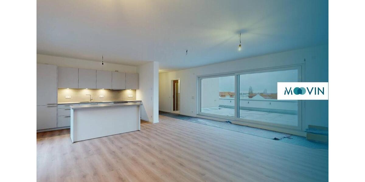EXKLUSIVES PENTHOUSE-LEBEN: 4-Zimmer-TRAUM mit DACHTERRASSE und moderner EINBAUKÜCHE im Bergquartier Magdeburg! 4 zimmer