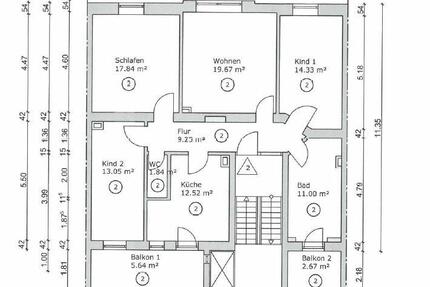 Wohnung Freinsheim - 4 Zimmer, 105 m&sup2;, 1.180&euro; | Angebot:25724560