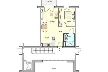 Wohnung Weinböhla - 2 Zimmer, 55 m&sup2;, 688&euro; | Angebot:26896694