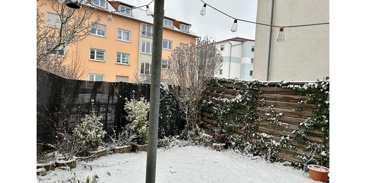 Schöne, helle 3-Zimmer-Wohnung mit Garten in zentraler Lage 3 zimmer