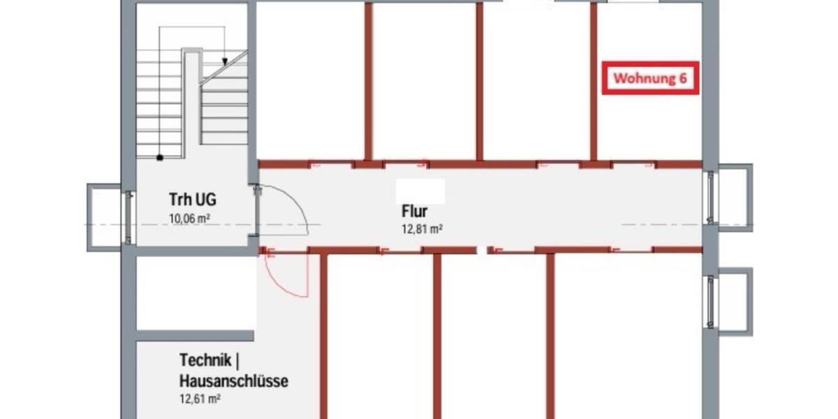 Dachgeschoßwohnung Balingen - 3 Zimmer, 83 m&sup2;, 875&euro; | Angebot:24782983