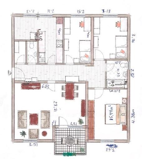 Etagenwohnung Darmstadt Darmstadt-Nord - 4 Zimmer, 105 m&sup2;, 1.400&euro; | Angebot:26030532
