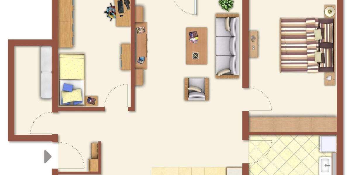 Etagenwohnung Spalt - 3 Zimmer, 92 m&sup2;, 1.062&euro; | Angebot:24821953