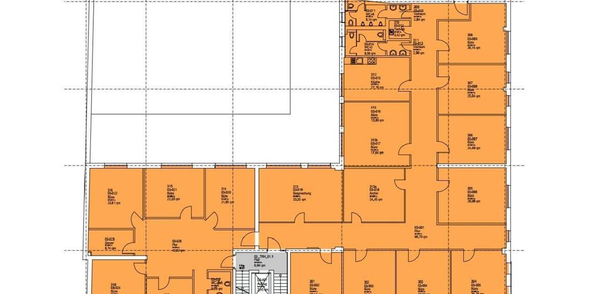 ATIK: Attraktive Büroflächen in zentraler Innenstadtlage - Gewerbeobjekt Mannheim / Schwetzingerstadt Oststadt Quadrate | Angebot:26814251