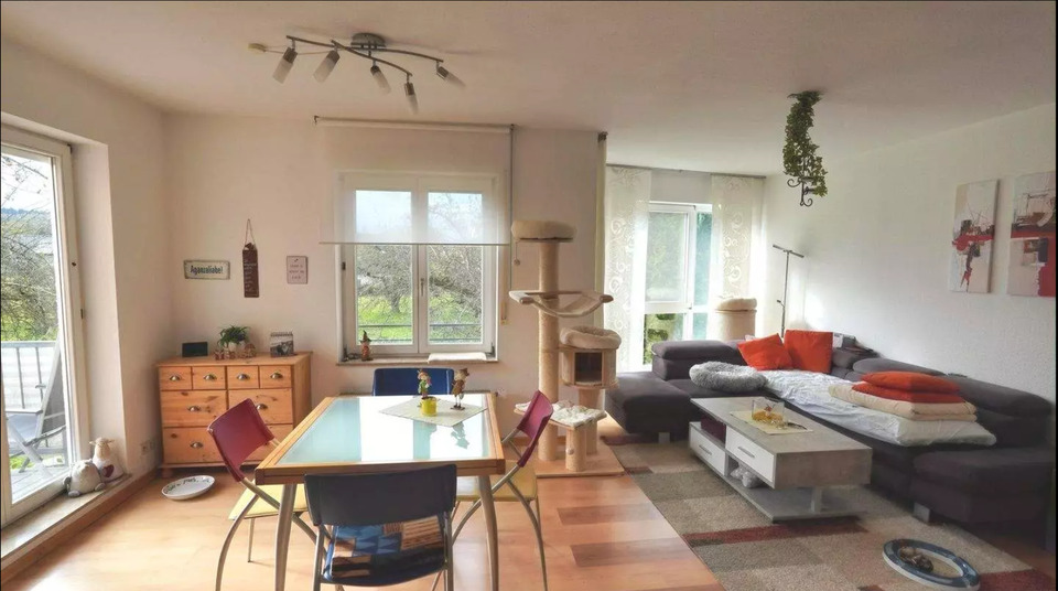 2-Zimmer Wohnung EBK 2 Balkone Tageslichtbad Tiefgarage ab 01.02. 2 zimmer