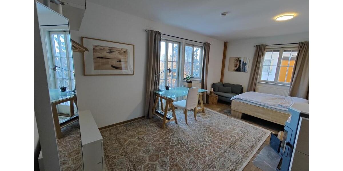 25qm Altbau mit Kamin & Gartenblick 1 zimmer