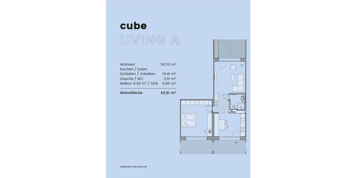 Etagenwohnung Dinkelsbühl - 2 Zimmer, 62 m&sup2;, 911&euro; | Angebot:26015779