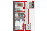 Dachgeschoßwohnung Stuttgart Bad Cannstatt - 3 Zimmer, 75 m&sup2;, 990&euro; | Angebot:26355327