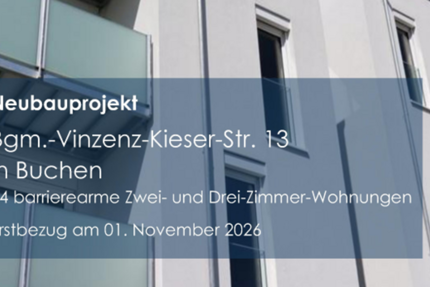 Wohnung Buchen - 2 Zimmer, 65 m&sup2;, 771&euro; | Angebot:25998747