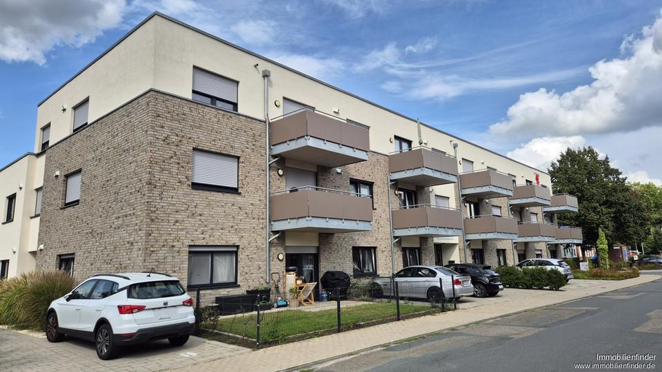 Wohnen ab 55+: Barrierefreie 2-Zimmer-Wohnung mit Einbauküche und Balkon in Dreierwalde 2 zimmer