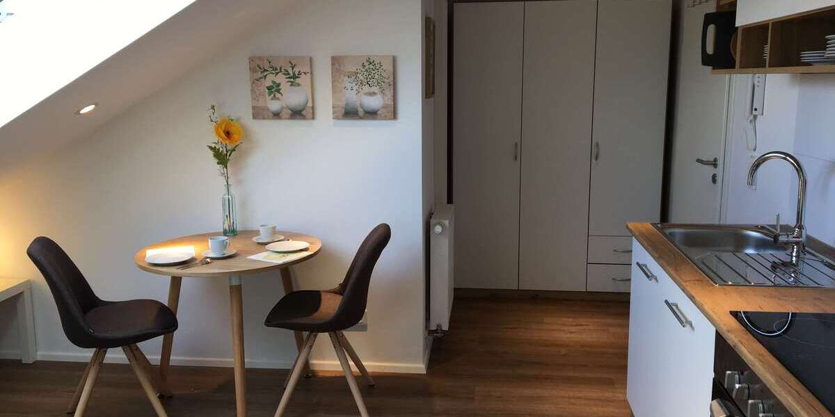 Etagenwohnung Göppingen - 1 Zimmer, 25 m&sup2;, 580&euro; | Angebot:26163444
