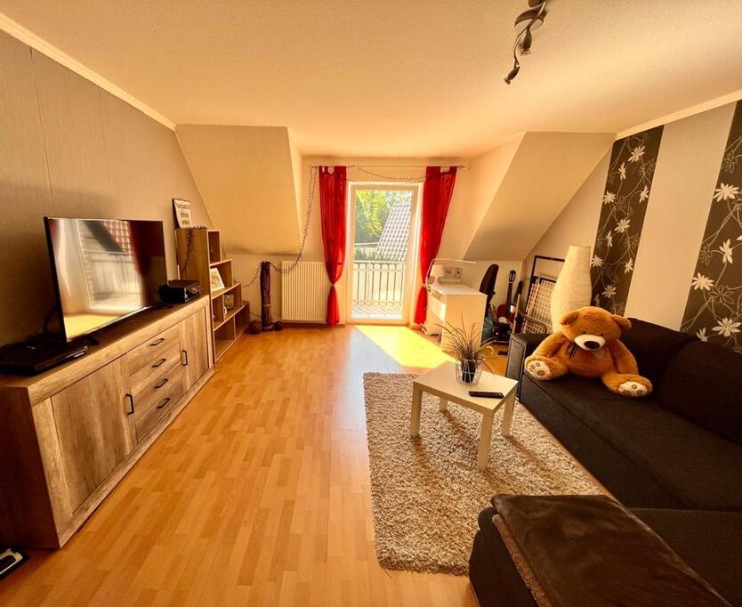 Große 5-Zimmer-Wohnung in Bohmte - 2 Balkone, Kamin & Einbauküche
