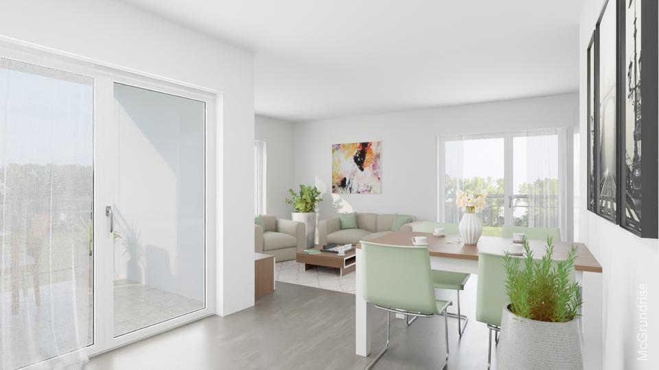 Etagenwohnung Kempten (Allgäu) - 2 Zimmer, 61 m&sup2;, 980&euro; | Angebot:25254937