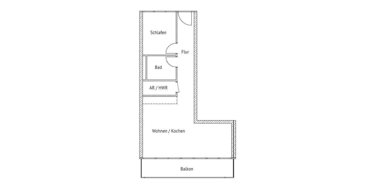 KOMFORTABLER ZWEITBEZUG MIT SONNENBALKON Geräumige 2-Raum-Wohnung mit Balkon und Fußbodenheizung 2 zimmer
