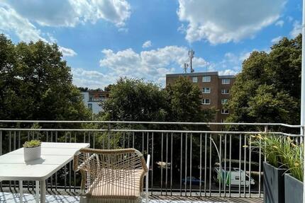 Sierichstr. - Whg. zur Zwischenmiete - 01.09. - großer Südbalkon