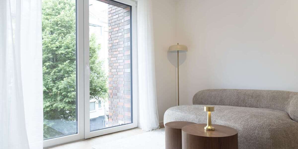 Etagenwohnung Düsseldorf Flingern Süd - 1 Zimmer, 34 m&sup2;, 885&euro; | Angebot:27270529