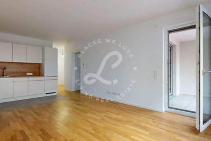 Neubau Erstbezug: Stilvolle 2-Zimmer-Wohnung mit Einbauküche & Loggia 2 zimmer