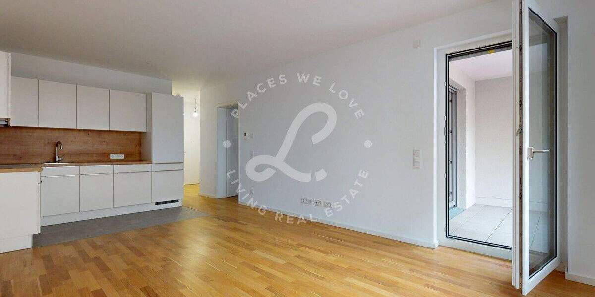 Neubau Erstbezug: Stilvolle 2-Zimmer-Wohnung mit Einbauküche & Loggia 2 zimmer