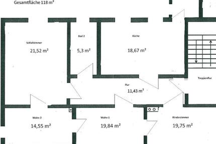 Große Vierraumwohnung in Röbel 4 zimmer